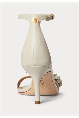 Allie M Flwr-Sandals-Heel Sandal-Soft Nappa LAUREN RALPH LAUREN | Sandalo | 802P10640001
